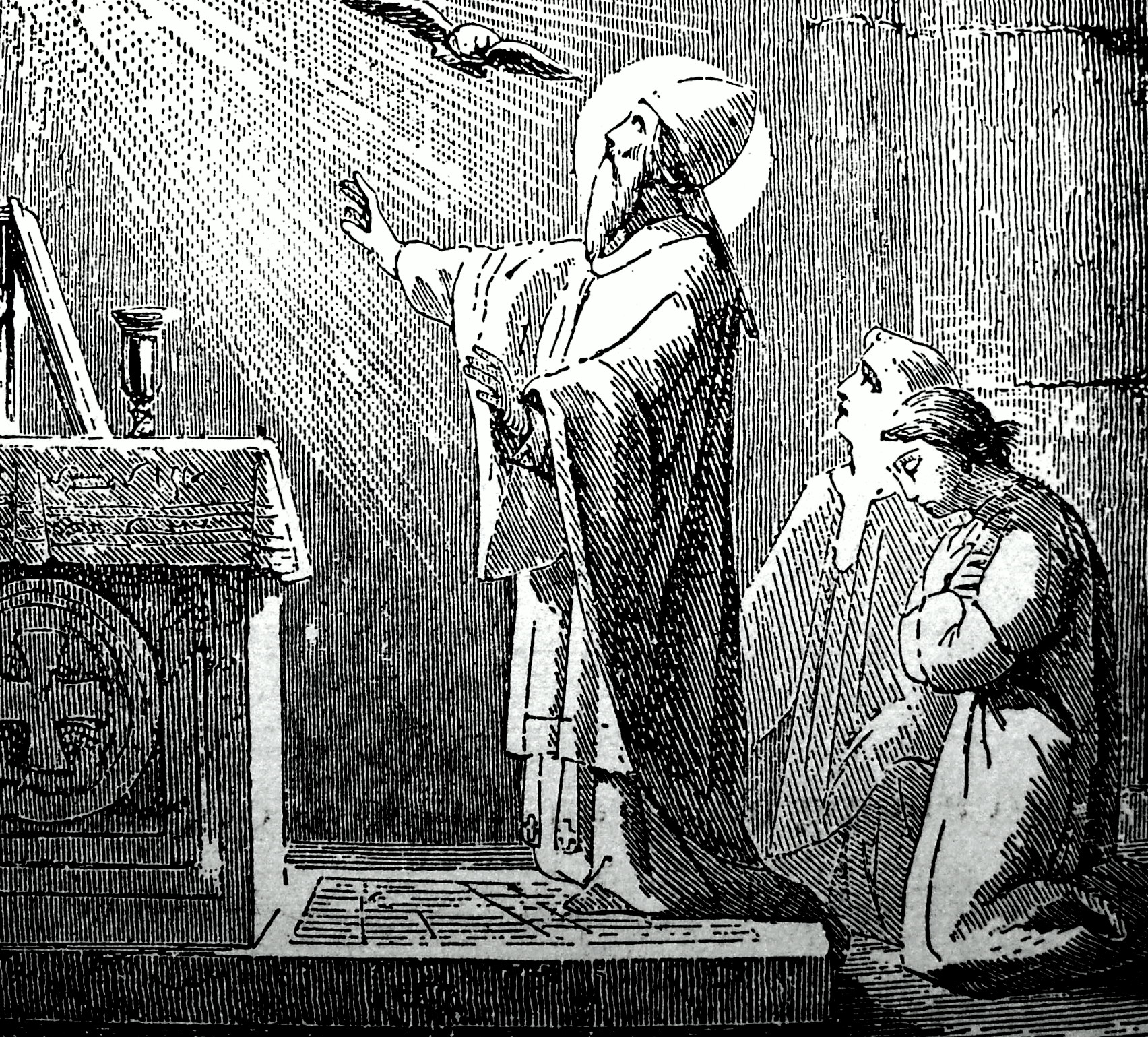 "Gregory VII saying Mass" (Via Wikipedia)